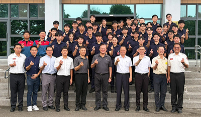 中央警察大學消防學系92期1隊、93期1隊暑假實習開訓典禮大合照
